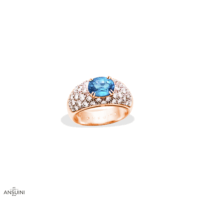 Anello Acquamarina Aral Color - immagine 3