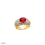 Anello Rubino Aral Color