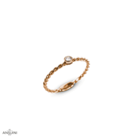 Anello Cordelia Diamante Castone - immagine 3