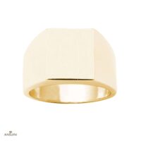Anello Sigillo Classico Rettangolare