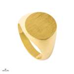 Anello Sigillo Classico Tondo