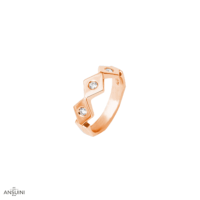 Anello Trilogy rombo - immagine 3