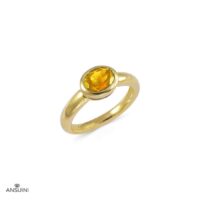 Anello Claudia Orizzontale Gambo Tondo Piccolo - immagine 2