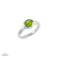 Anello Claudia Orizzontale Gambo Tondo Piccolo