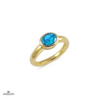 Anello Claudia Orizzontale Gambo Tondo Piccolo - immagine 6