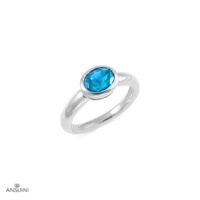 Anello Claudia Orizzontale Gambo Tondo Piccolo - immagine 12