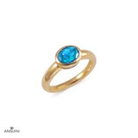Anello Claudia Orizzontale Gambo Tondo Piccolo - immagine 19