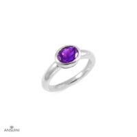 Anello Claudia Orizzontale Gambo Tondo Piccolo - immagine 9