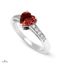 Anello Cuore Brillanti - immagine 11
