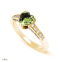 Anello Cuore Brillanti - immagine 7