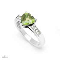 Anello Cuore Baguette - immagine 18
