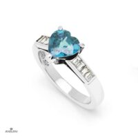 Anello Cuore Baguette - immagine 19
