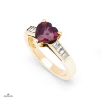 Anello Cuore Baguette - immagine 13