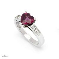 Anello Cuore Baguette - immagine 20