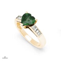 Anello Cuore Baguette - immagine 14