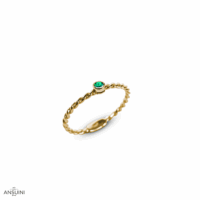 Cordelia Sapphire Bezel Ring - Image 2