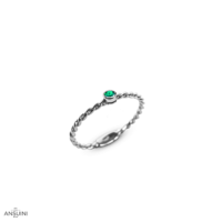 Cordelia Sapphire Bezel Ring - Image 3