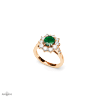 Anello Smeraldo Contorno - immagine 5
