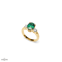 Anello Smeraldo Griffe