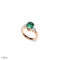 Anello Smeraldo Griffe - immagine 3