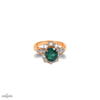 Anello Smeraldo Contorno - immagine 6