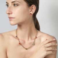 Collana Claudia 5 Pietre Grande - immagine 4