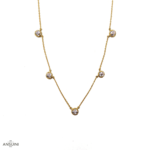 Collana Cordelia Diamante 5 Elementi