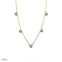 Collana Cordelia Diamante 5 Elementi