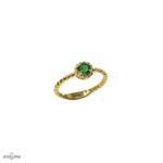 Anello Cordelia Smeraldo