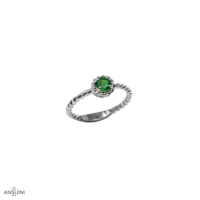Anello Cordelia Smeraldo - immagine 2