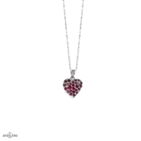 Collana Rubino Cuore - immagine 2