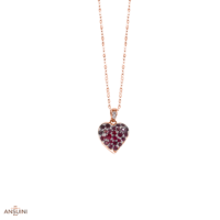 Collana Rubino Cuore - immagine 3
