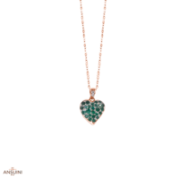 Collana Smeraldo Cuore - immagine 3