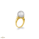 Anello Perla Australiana