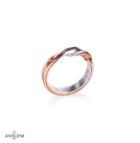 Flat Weave Wedding Ring - Image 4