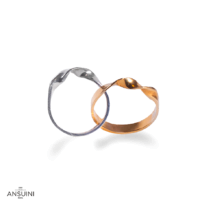 Flat Weave Wedding Ring - Image 5
