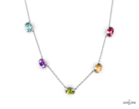 Collana Navona 5 Pietre Piccola - immagine 17