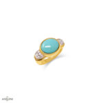 Anello Turchese Anni 80