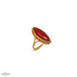 Anello Corallo Anni 50