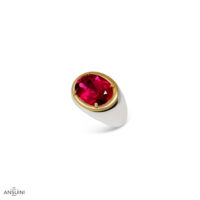 Anello Tormalina Anni 80 - immagine 2