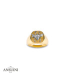Anello Sigillo Smussato con Ape