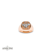 Anello Sigillo Smussato con Ape - immagine 2