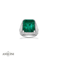 Anello con Smeraldo anni 70 - immagine 2