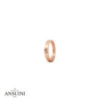Fede Inglese con 1 diamante brown - immagine 2